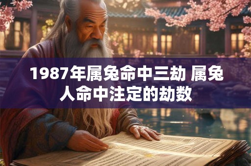 1987年属兔命中三劫 属兔人命中注定的劫数