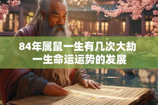 84年属鼠一生有几次大劫 一生命运运势的发展 84年属鼠一生有几次大劫 一生命运运势的发展