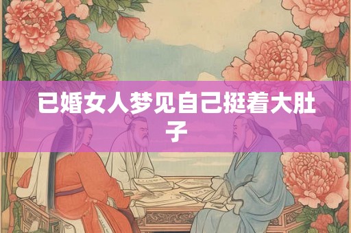 已婚女人梦见自己挺着大肚子