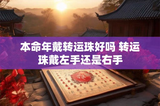 本命年戴转运珠好吗 转运珠戴左手还是右手 本命年戴转运珠好吗 转运珠戴左手还是右手