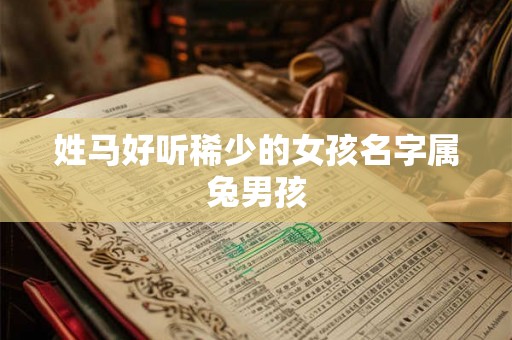 姓马好听稀少的女孩名字属兔男孩 姓马好听稀少的女孩名字属兔男孩