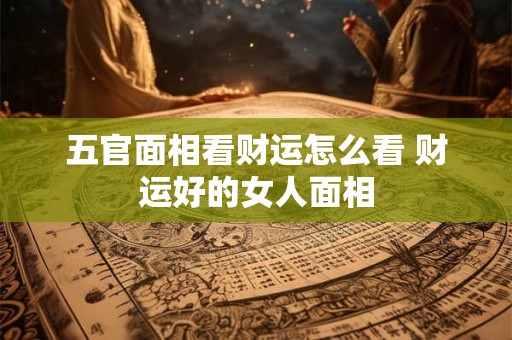 五官面相看财运怎么看 财运好的女人面相 五官面相看财运怎么看 财运好的女人面相