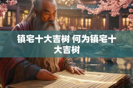 镇宅十大吉树 何为镇宅十大吉树 镇宅十大吉树 何为镇宅十大吉树