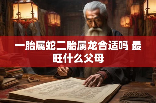 一胎属蛇二胎属龙合适吗 最旺什么父母 一胎属蛇二胎属龙合适吗 最旺什么父母