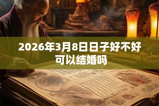 2026年3月8日日子好不好 可以结婚吗 2026年3月8日日子好不好 可以结婚吗