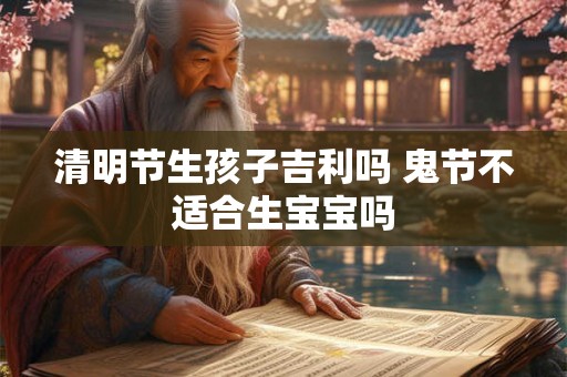 清明节生孩子吉利吗 鬼节不适合生宝宝吗