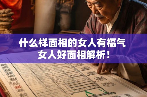 什么样面相的女人有福气 女人好面相解析! 什么样面相的女人有福气 女人好面相解析!
