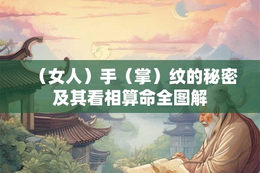 (女人)手(掌)纹的秘密及其看相算命全图解 (女人)手(掌)纹的秘密及其看相算命全图解
