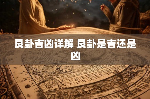 艮卦吉凶详解 艮卦是吉还是凶 艮卦吉凶详解 艮卦是吉还是凶
