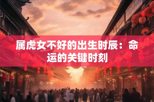 属虎女不好的出生时辰:命运的关键时刻 属虎女不好的出生时辰:命运的关键时刻