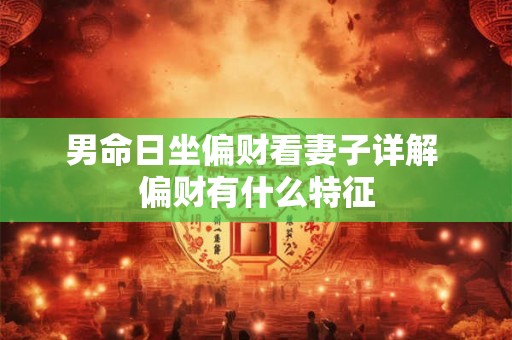 男命日坐偏财看妻子详解 偏财有什么特征 男命日坐偏财看妻子详解 偏财有什么特征