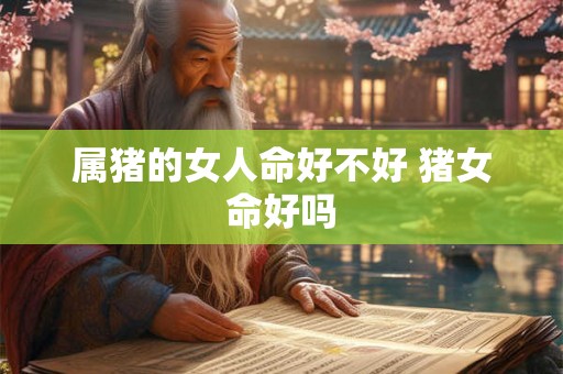 属猪的女人命好不好 猪女命好吗 属猪的女人命好不好 猪女命好吗