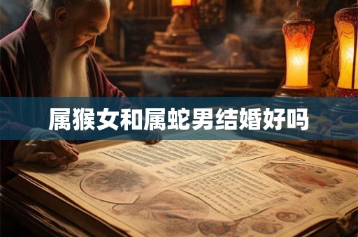 属猴女和属蛇男结婚好吗 属猴女和属蛇男结婚好吗