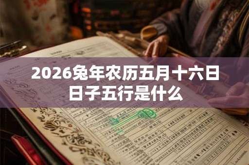 2026兔年农历五月十六日日子五行是什么 2026兔年农历五月十六日日子五行是什么