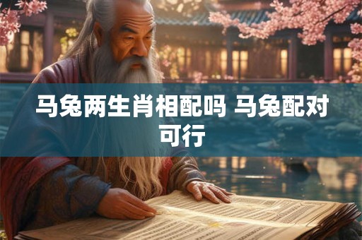 马兔两生肖相配吗 马兔配对可行 马兔两生肖相配吗 马兔配对可行