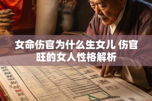 女命伤官为什么生女儿 伤官旺的女人性格解析 女命伤官为什么生女儿 伤官旺的女人性格解析