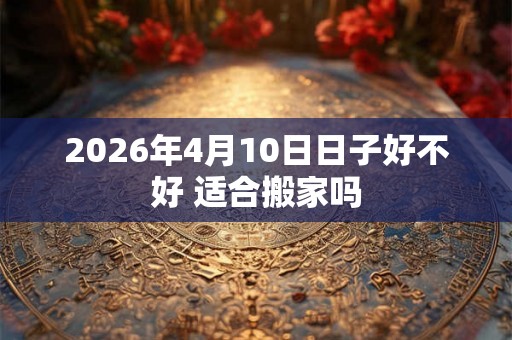 2026年4月10日日子好不好 适合搬家吗 2026年4月10日日子好不好 适合搬家吗