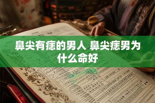 鼻尖有痣的男人 鼻尖痣男为什么命好 鼻尖有痣的男人 鼻尖痣男为什么命好