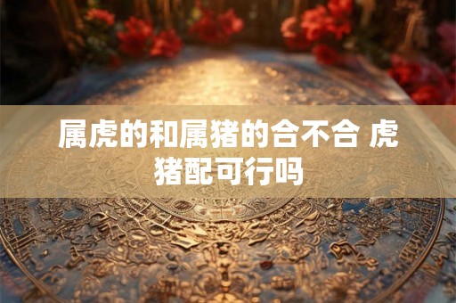 属虎的和属猪的合不合 虎猪配可行吗