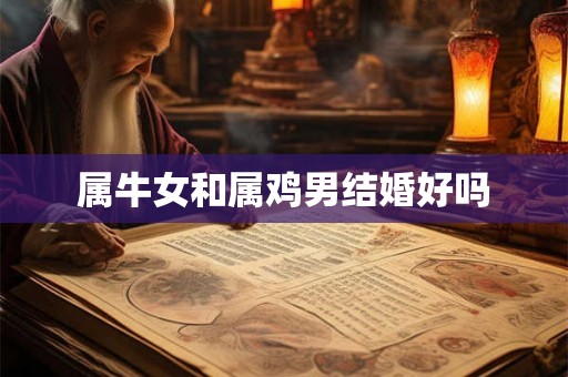 属牛女和属鸡男结婚好吗