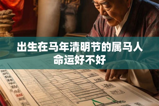 出生在马年清明节的属马人命运好不好 出生在马年清明节的属马人命运好不好