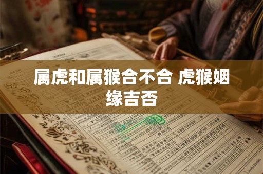 属虎和属猴合不合 虎猴姻缘吉否 属虎和属猴合不合 虎猴姻缘吉否