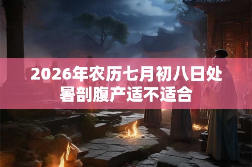 2026年农历七月初八日处暑剖腹产适不适合 2026年农历七月初八日处暑剖腹产适不适合