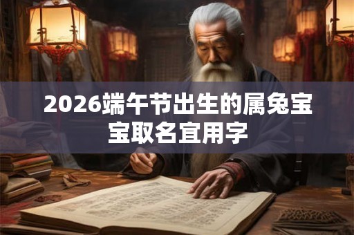 2026端午节出生的属兔宝宝取名宜用字 2026端午节出生的属兔宝宝取名宜用字