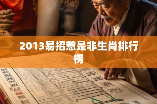 2013易招惹是非生肖排行榜 2013易招惹是非生肖排行榜