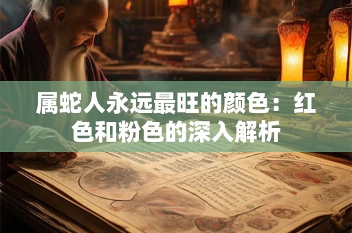 属蛇人永远最旺的颜色:红色和粉色的深入解析 属蛇人永远最旺的颜色:红色和粉色的深入解析