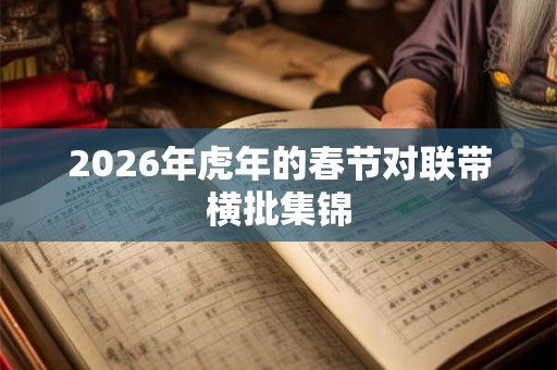 2026年虎年的春节对联带横批集锦