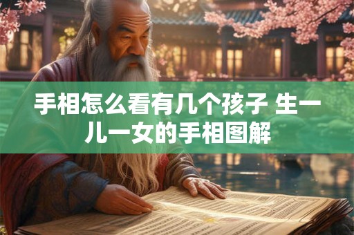 手相怎么看有几个孩子 生一儿一女的手相图解 手相怎么看有几个孩子 生一儿一女的手相图解