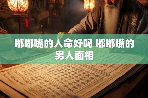 嘟嘟嘴的人命好吗 嘟嘟嘴的男人面相