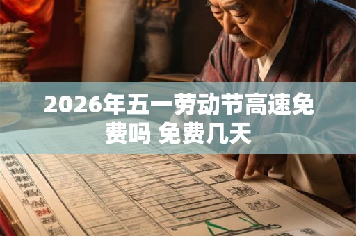 2026年五一劳动节高速免费吗 免费几天 2026年五一劳动节高速免费吗 免费几天