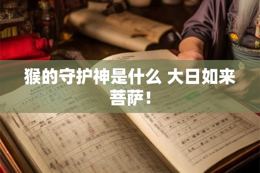 猴的守护神是什么 大日如来菩萨! 猴的守护神是什么 大日如来菩萨!