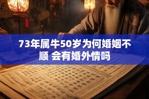 73年属牛50岁为何婚姻不顺 会有婚外情吗 73年属牛50岁为何婚姻不顺 会有婚外情吗