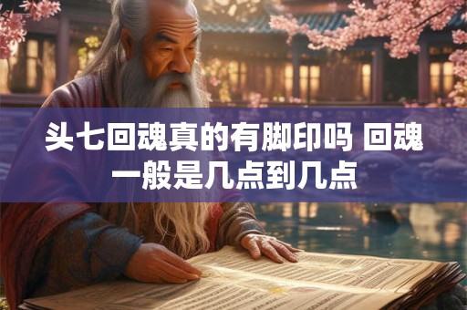 头七回魂真的有脚印吗 回魂一般是几点到几点 头七回魂真的有脚印吗 回魂一般是几点到几点