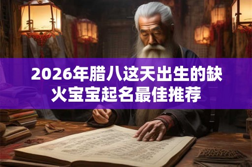 2026年腊八这天出生的缺火宝宝起名最佳推荐 2026年腊八这天出生的缺火宝宝起名最佳推荐