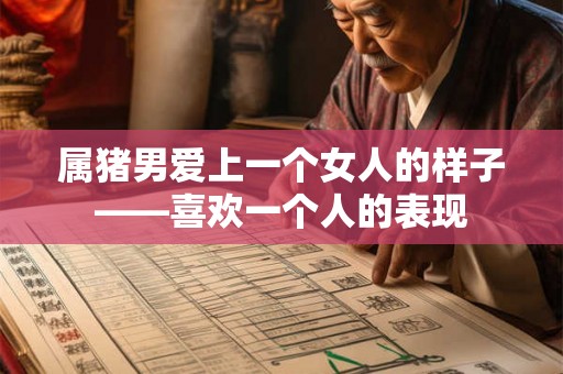 属猪男爱上一个女人的样子——喜欢一个人的表现 属猪男爱上一个女人的样子——喜欢一个人的表现