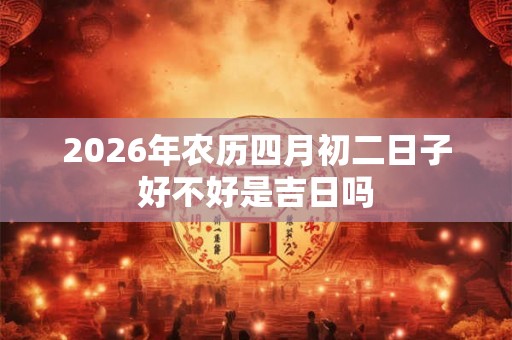 2026年农历四月初二日子好不好是吉日吗 2026年农历四月初二日子好不好是吉日吗