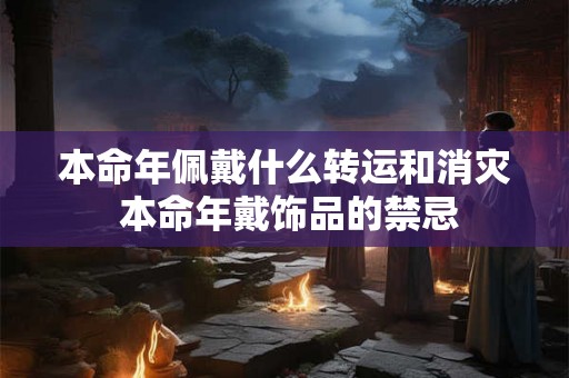 本命年佩戴什么转运和消灾 本命年戴饰品的禁忌 本命年佩戴什么转运和消灾 本命年戴饰品的禁忌