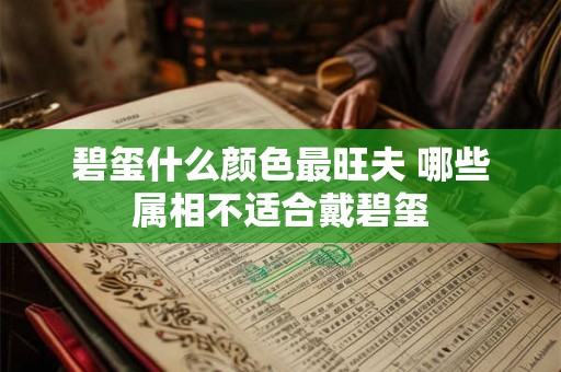 碧玺什么颜色最旺夫 哪些属相不适合戴碧玺 碧玺什么颜色最旺夫 哪些属相不适合戴碧玺