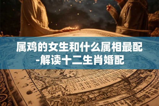 属鸡的女生和什么属相最配-解读十二生肖婚配 属鸡的女生和什么属相最配-解读十二生肖婚配