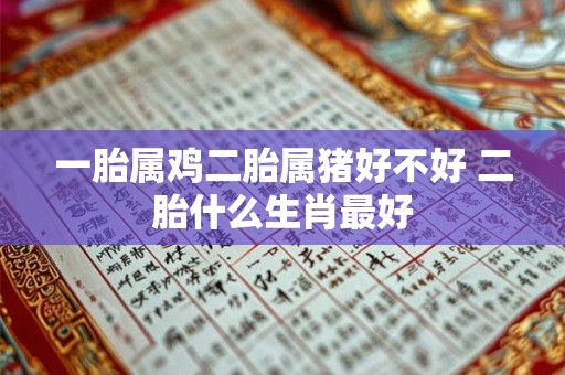 一胎属鸡二胎属猪好不好 二胎什么生肖最好 一胎属鸡二胎属猪好不好 二胎什么生肖最好