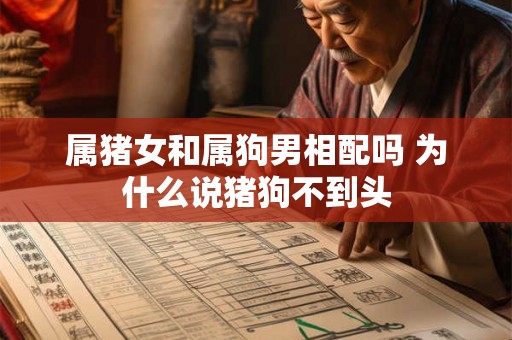 属猪女和属狗男相配吗 为什么说猪狗不到头