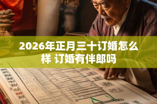 2026年正月三十订婚怎么样 订婚有伴郎吗 2026年正月三十订婚怎么样 订婚有伴郎吗