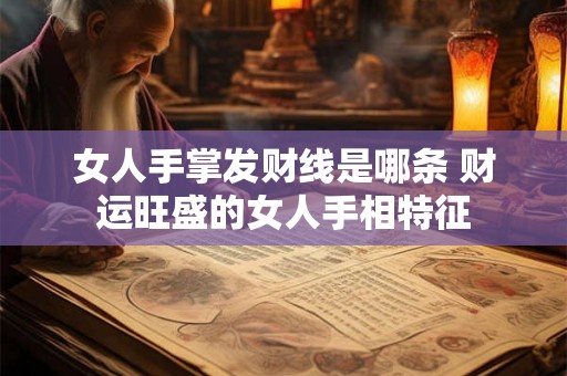 女人手掌发财线是哪条 财运旺盛的女人手相特征 女人手掌发财线是哪条 财运旺盛的女人手相特征