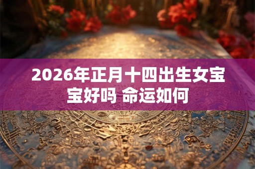 2026年正月十四出生女宝宝好吗 命运如何