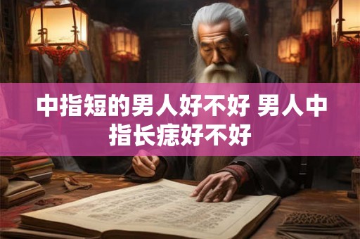 中指短的男人好不好 男人中指长痣好不好 中指短的男人好不好 男人中指长痣好不好