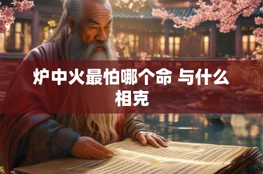炉中火最怕哪个命 与什么相克 炉中火最怕哪个命 与什么相克